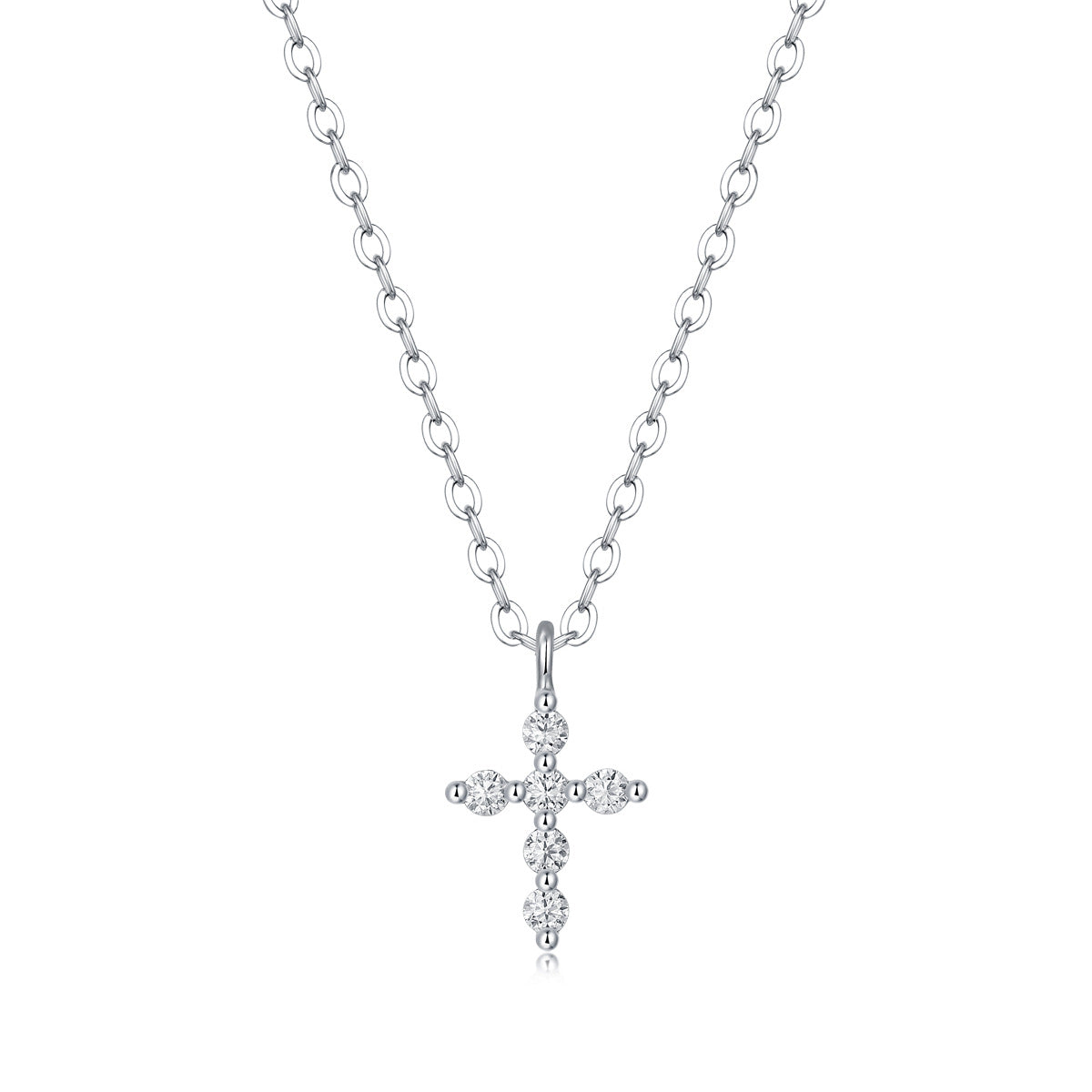 #108 Cross Pendant Necklace Collection 925 Sterling Silver Jewelry