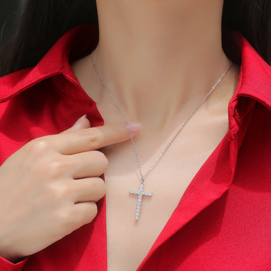 #108 Cross Pendant Necklace Collection 925 Sterling Silver Jewelry