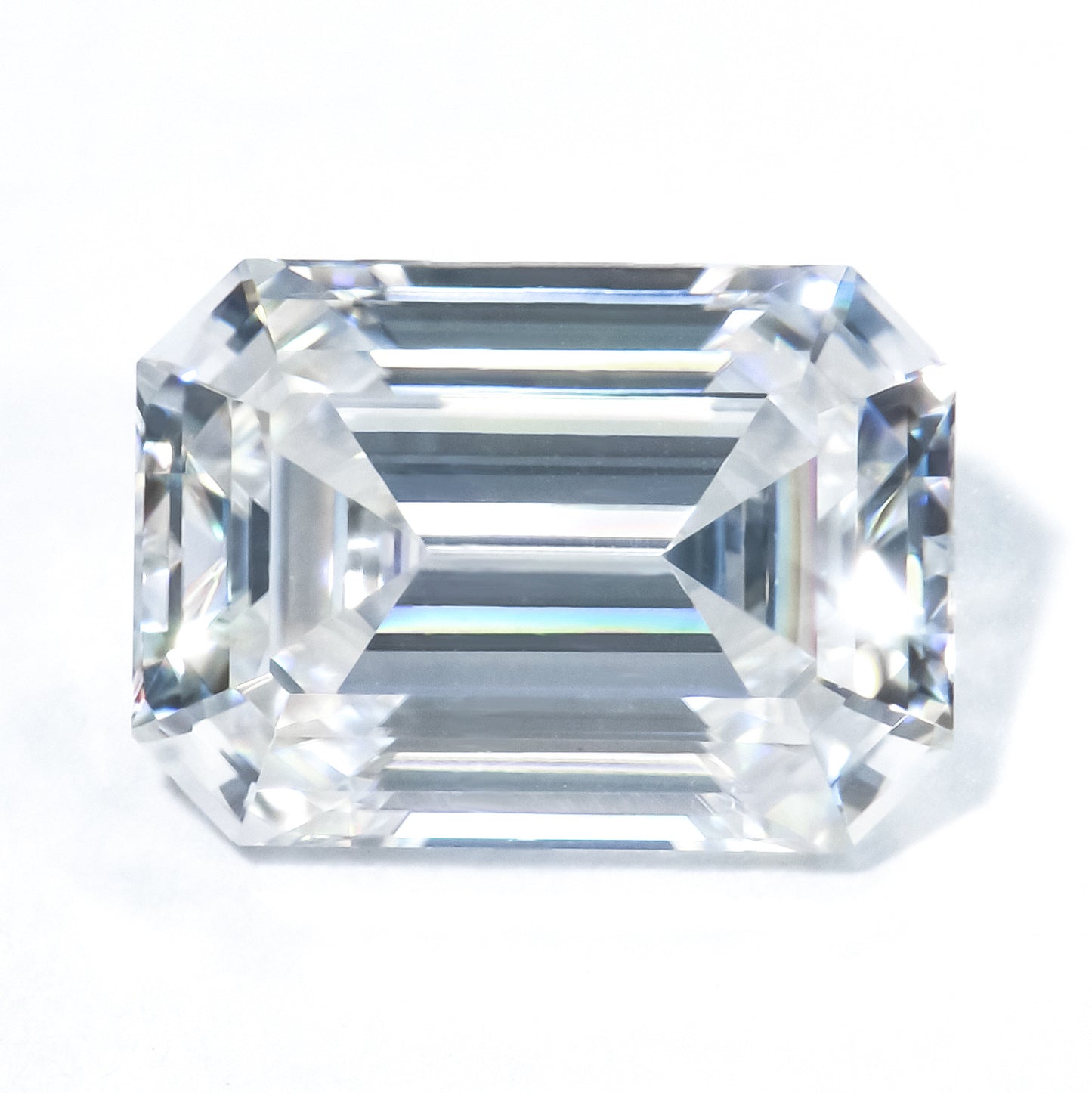 VNK Emerald Cut Moissanite Loose Stone 3EX D Color VVS1 Wholesale