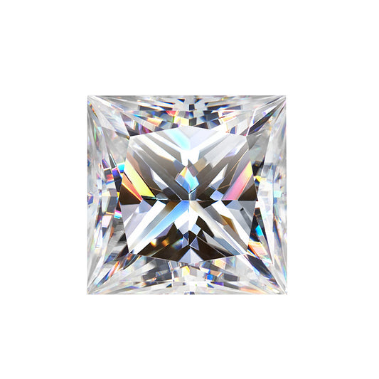 VNK Princess Cut Moissanite Loose Stone 3EX D Color VVS1 Wholesale