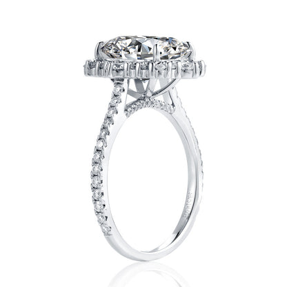 Selina Luxury Radiant Moissanite Ring