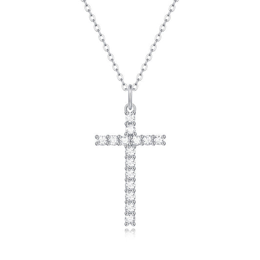 #108 Cross Pendant Necklace Collection 925 Sterling Silver Jewelry