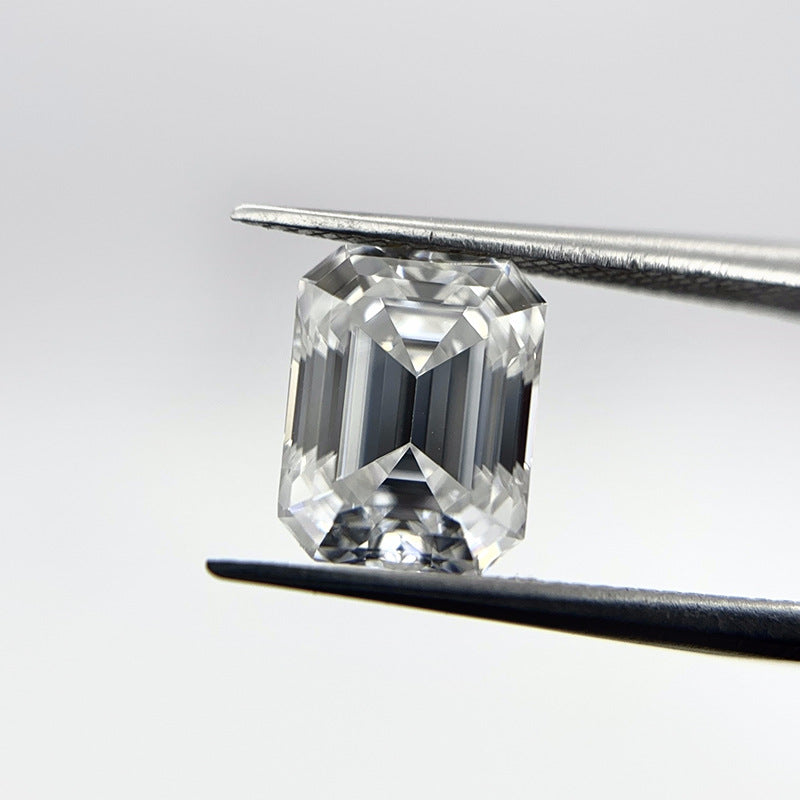 VNK Emerald Cut Moissanite Loose Stone 3EX D Color VVS1 Wholesale