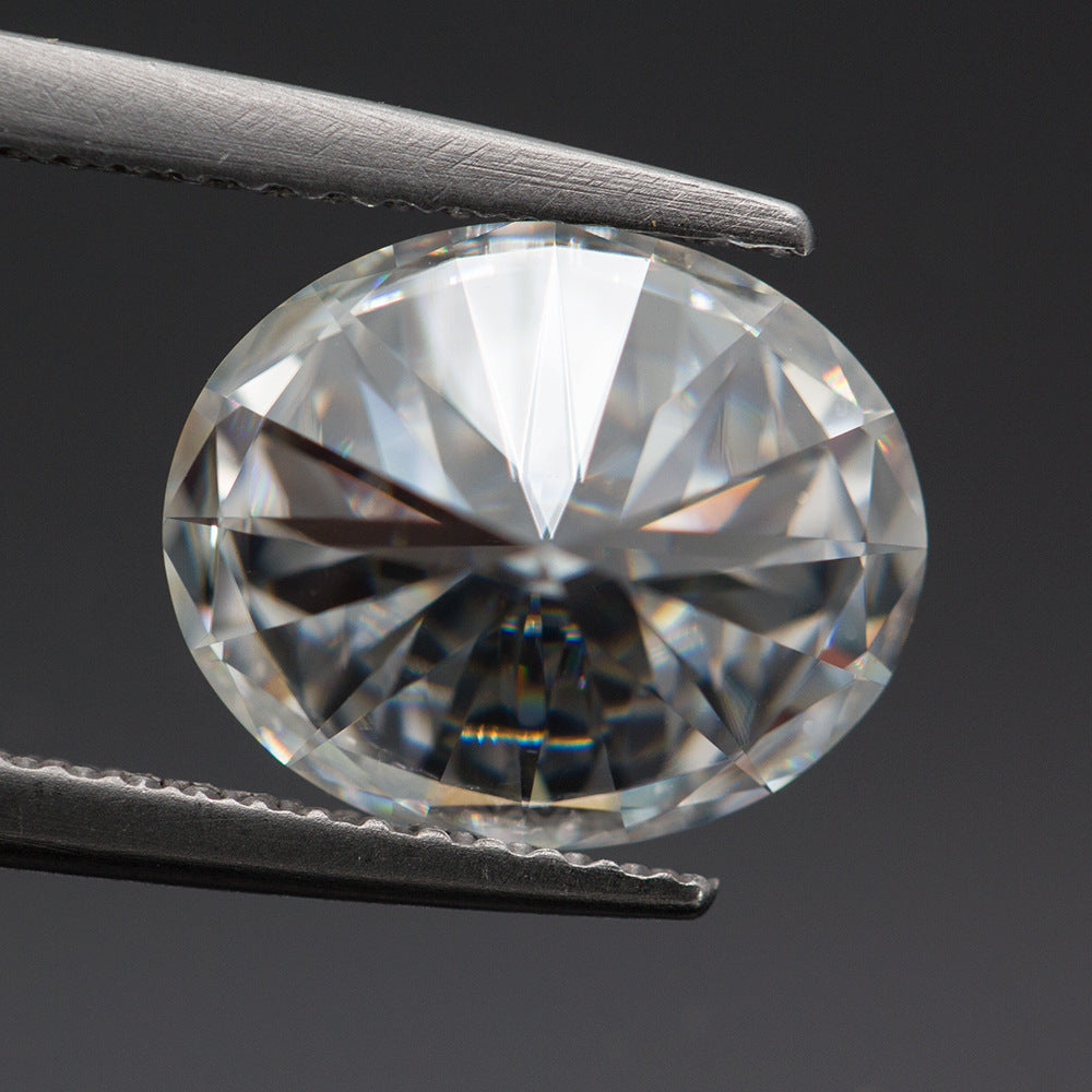 VNK Oval Cut Moissanite Loose Stone 3EX D Color VVS1  Wholesale