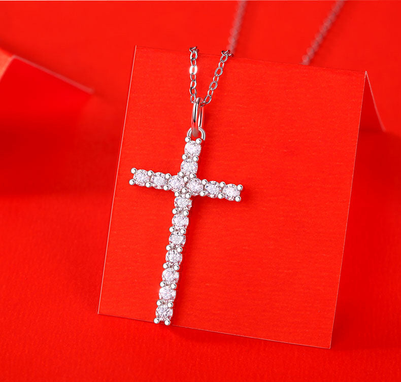 #108 Cross Pendant Necklace Collection 925 Sterling Silver Jewelry
