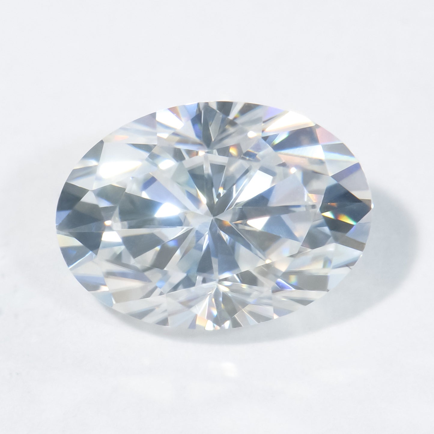 VNK Oval Cut Moissanite Loose Stone 3EX D Color VVS1  Wholesale