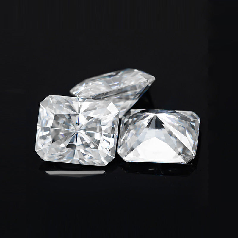 VNK Radiant Cut Moissanite Loose Stone 3EX D Color VVS1  Wholesale