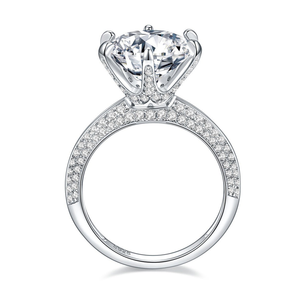 <Adamina>Luxury T Moissanite Engagement Ring - VANNICK