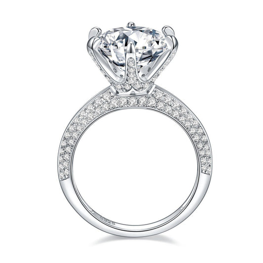 <Adamina>Luxury T Moissanite Engagement Ring - VANNICK