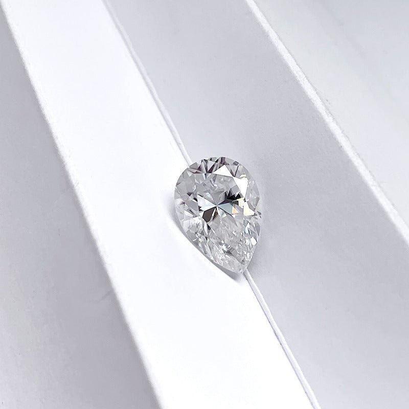 VNK Pear Cut Moissanite Loose Stone 3EX D Color VVS1 Wholesale - VANNICK