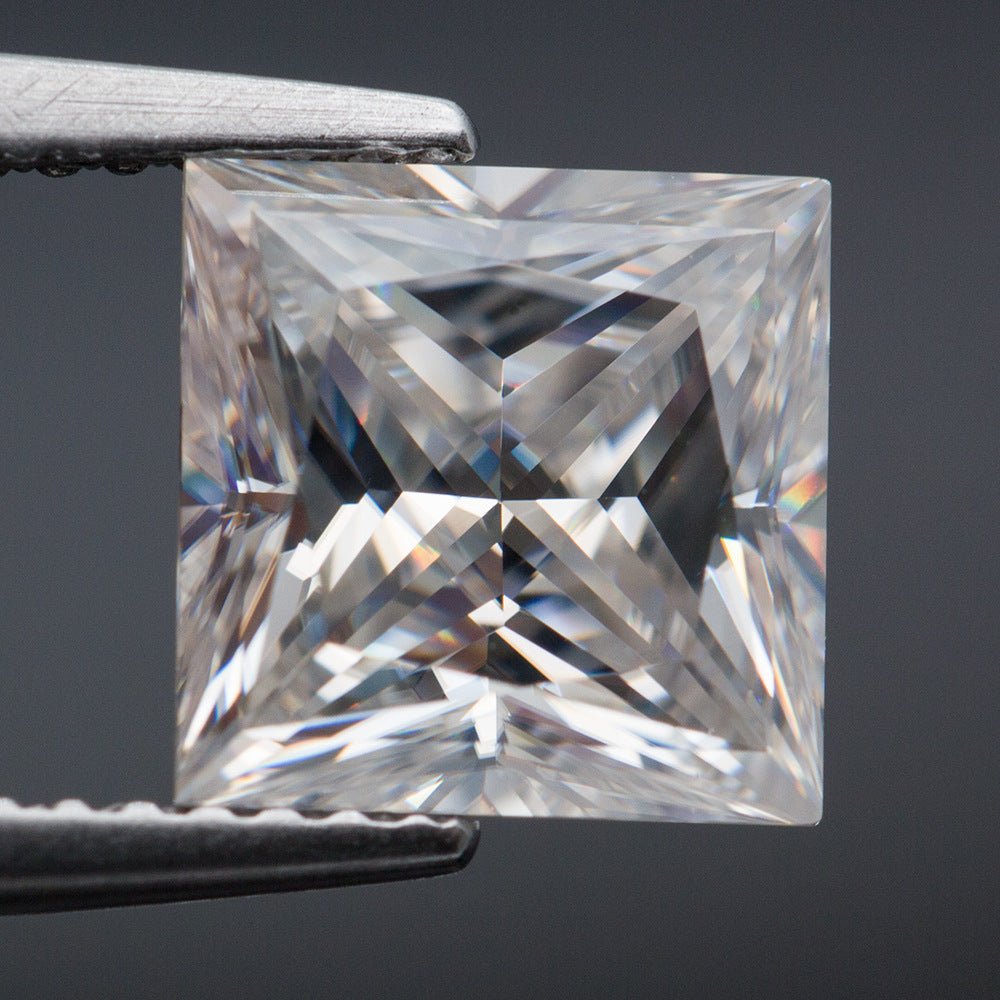 VNK Princess Cut Moissanite Loose Stone 3EX D Color VVS1 Wholesale - VANNICK