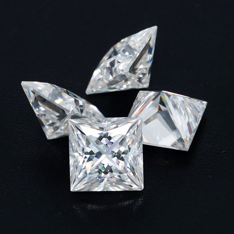 VNK Princess Cut Moissanite Loose Stone 3EX D Color VVS1 Wholesale - VANNICK