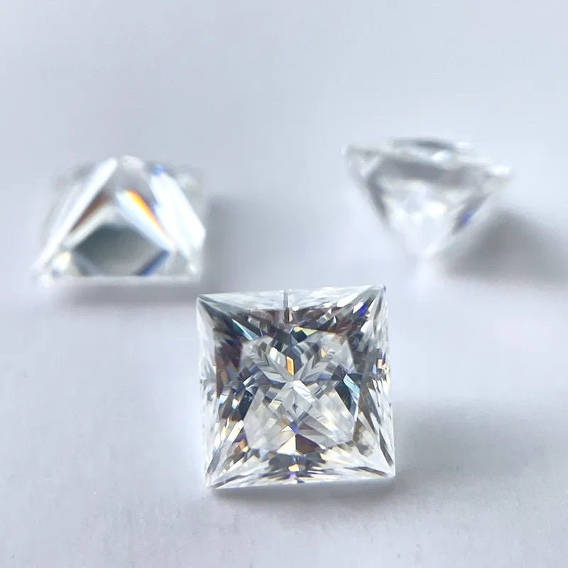 VNK Princess Cut Moissanite Loose Stone 3EX D Color VVS1 Wholesale - VANNICK